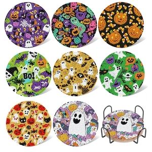 Halloween Themed Party Coasters Set